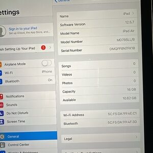 Apple iPad with Black Bezel